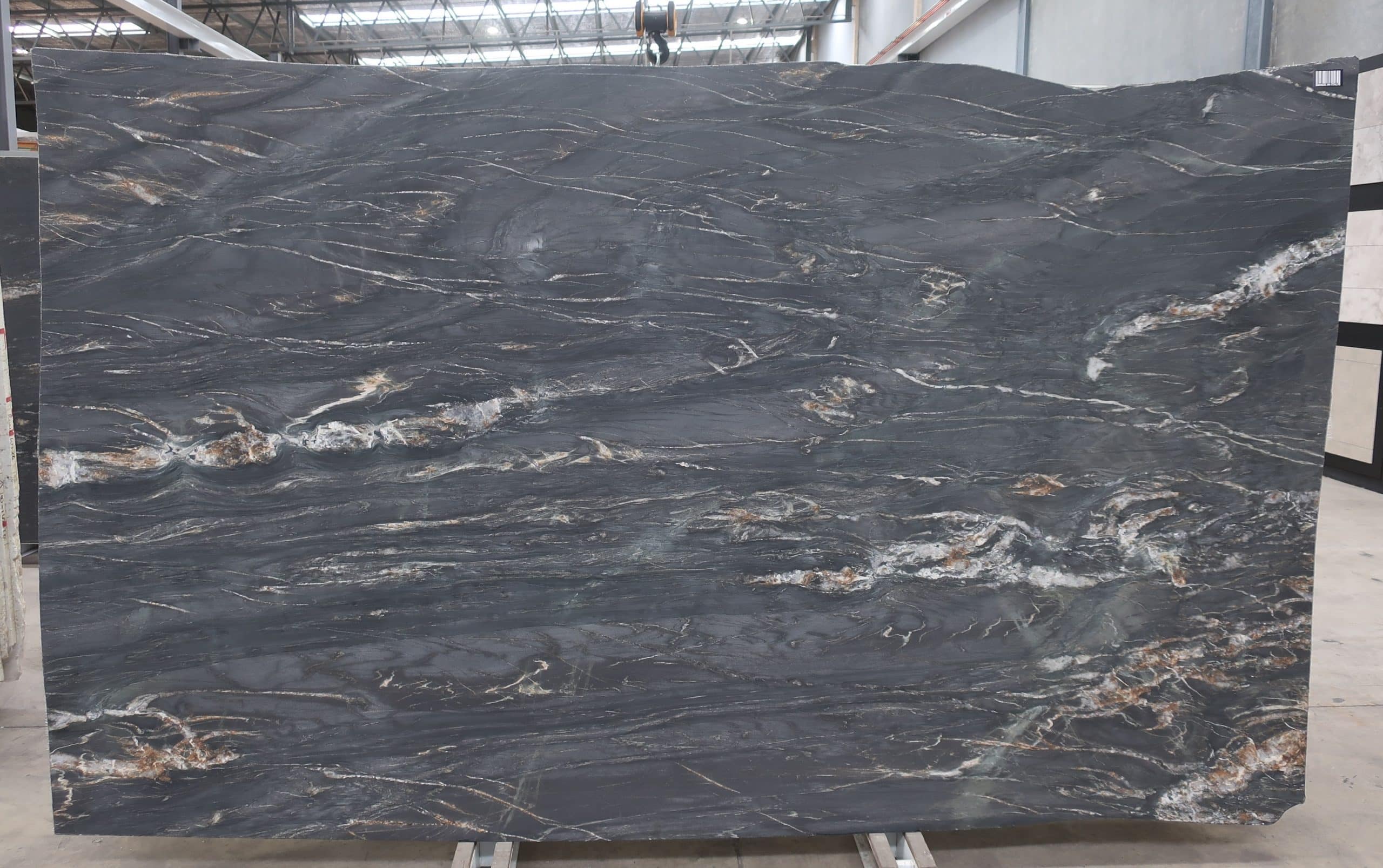 Cambrian Black Leather Quartzite Slabs SNB Stone Australia