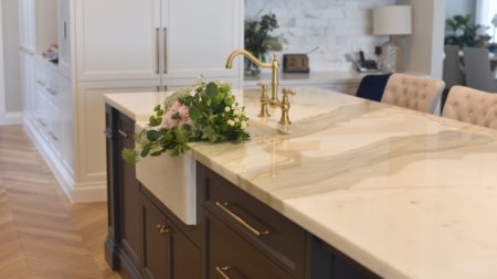 Calacatta Oro Island Benchtop