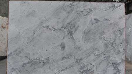 Super White grey dolomite slab, batch 1668V-3D