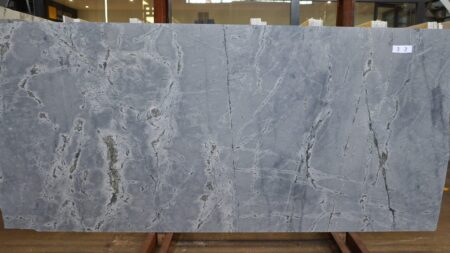 Atlantic Stone honed grey rhyolite slab, batch 1200-1R