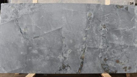 Atlantic Stone honed grey rhyolite slab, batch 1358-3R
