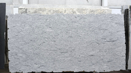 Bianco Vulcanico honed grey granite slab, batch 1601-3G