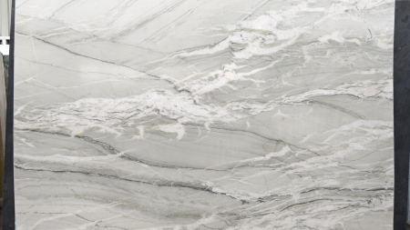 Brezza honed green quartzite slab, batch 1648-3Q