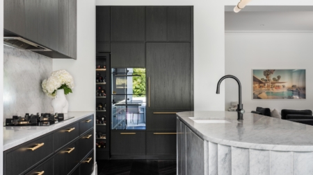 Carrara Kitchen Island Benchtop and Splashback