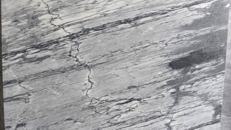 Della Notte grey marble slab, batch 1038-2M