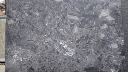 Grigio Alexus honed charcoal limestone slab, batch 1375-2L