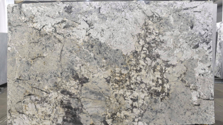 Hemis White leathered granite slab, batch 1577-1G