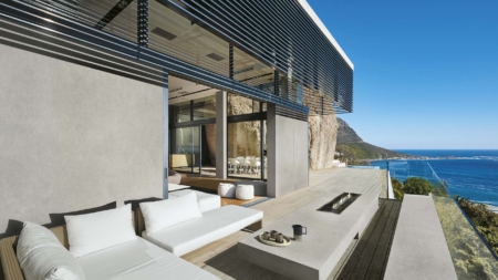 Infinity Concrete Grey Porcelain Slabs Patio Floor