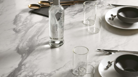 Infinity Renoir Porcelain Slabs Dining Table