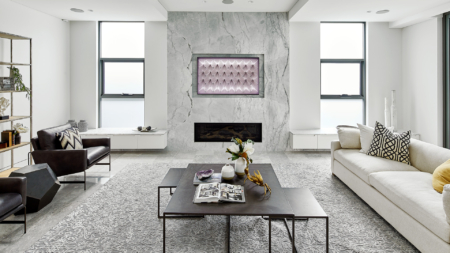 Bianco Alpi Fireplace