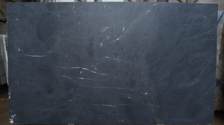Negresco leathered black quartzite slab, batch 1318-2Q