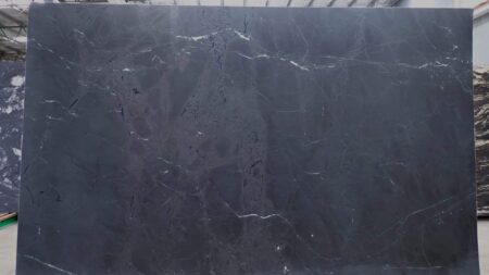 Negresco leathered black quartzite slab, batch 1526B-3Q