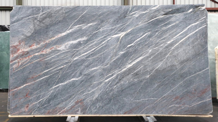 Northern Winds leathered grey quartzite slab, batch 1294V-5Q