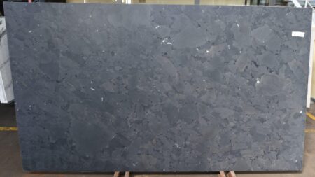 Omega Black quartzite slab with white veining, batch 1200-6Q