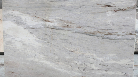 Oxus White polished quartzite slab, batch 1619V-5Q