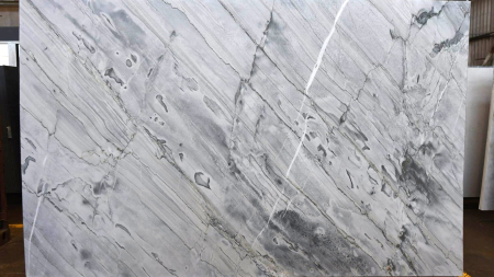 Parana White leathered grey quartzite slab, batch 1448B-6Q