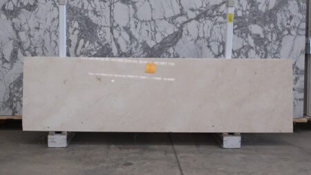 Pearl White marble slab, batch 659B-7M