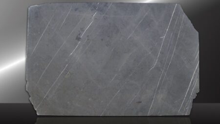 Pietra Grey limestone slab with taupe veining, batch 298-1L
