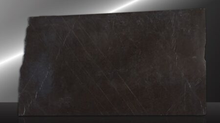Pietra Grey limestone slab with taupe veining, batch 347-2L