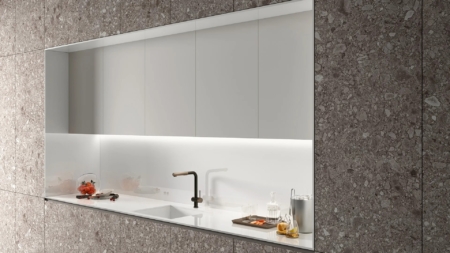 Infinity Milan Stone Porcelain Slabs Wall Facade