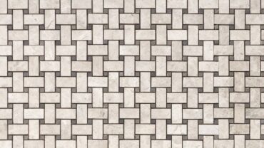 Silver Casa Limestone Basket Weave Mosaic