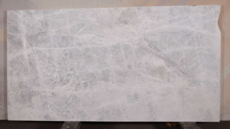 Silver Liberty polished grey dolomite slab with red veining, batch 837B-3D