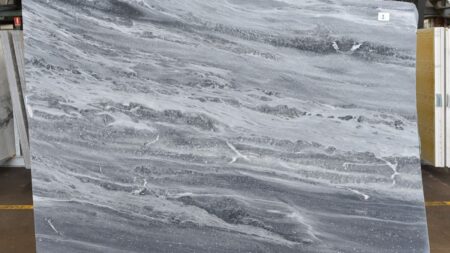 Sovereign Grey quartzite slab, batch 1201-4Q