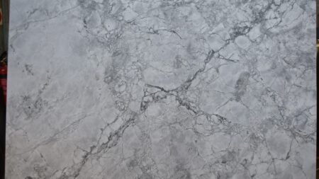 Super White honed grey dolomite slab, batch 1294V-2D