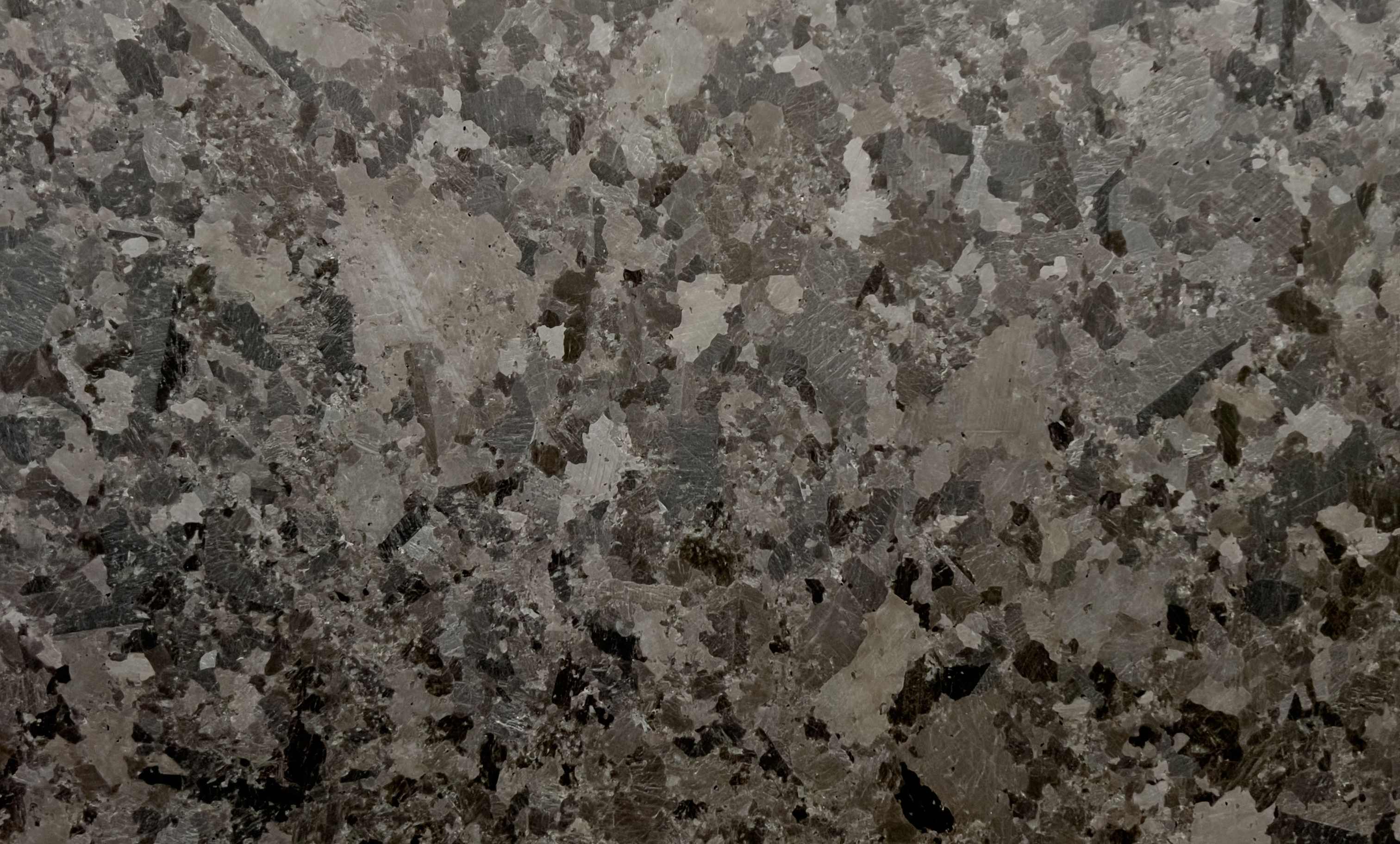 Velvet charcoal granite slab