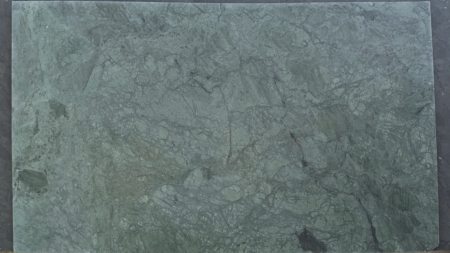 Verde Guatemala honed green marble slab, batch 1618-1M