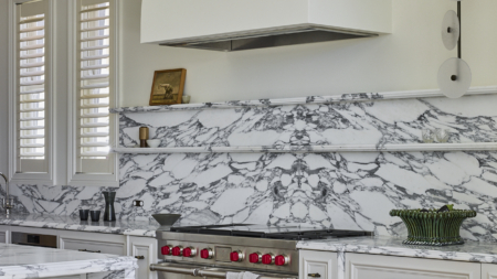 Arabescato Corchia Splashback