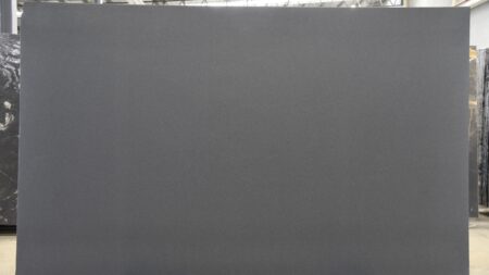 Lunar Black leathered charcoal granite slab, batch 1673B-3G