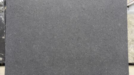 Satin Grey leathered granite slab, batch 1673B-4G