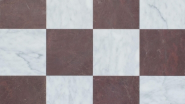 Bianco Rosso Checkerboard