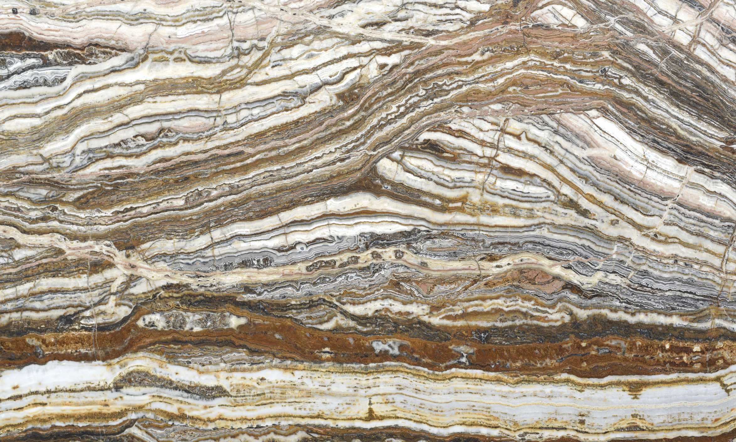 Crema Dorato brown marble slab