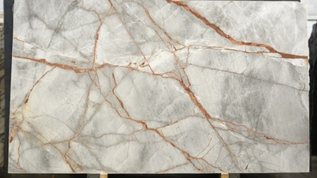 Mount Perisher honed grey marble slab, batch 1701-1M