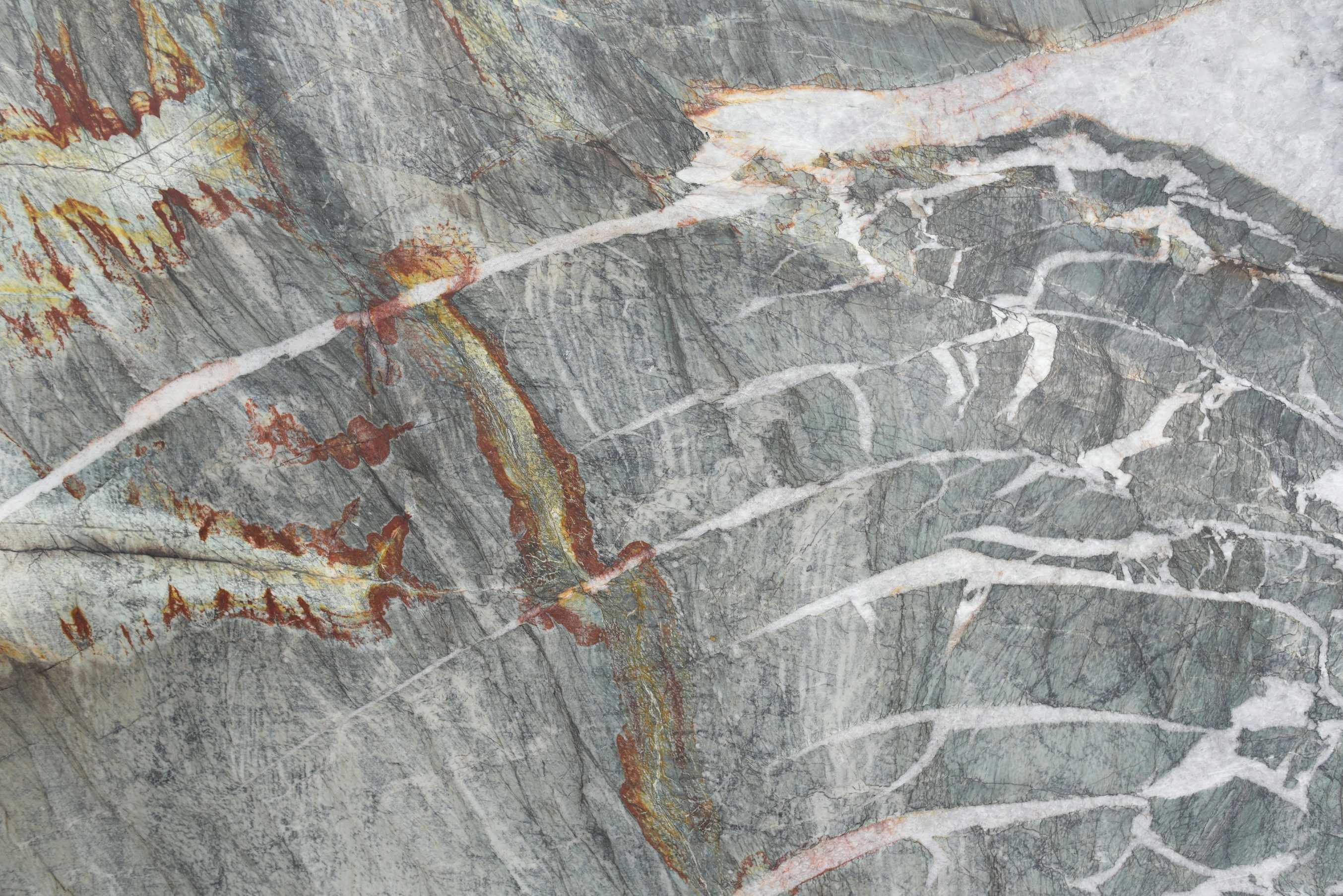 Daintree honed green quartzite slab