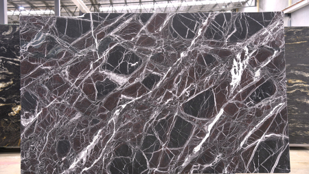 Rosso Levanto honed purple marble slab, batch 1755B-5M